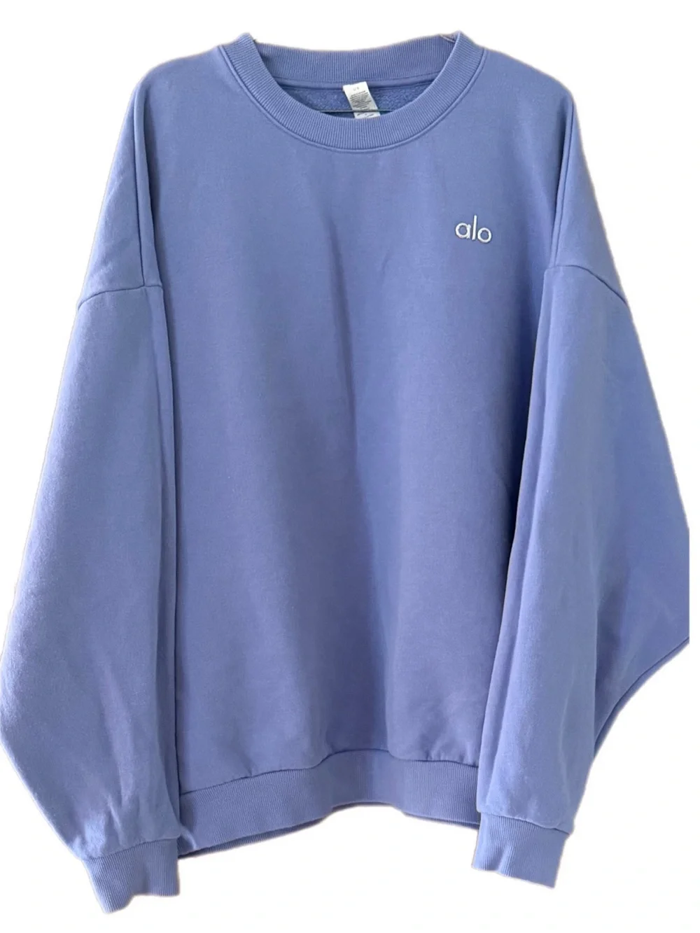 Alo accolade purple/lilac large pullover